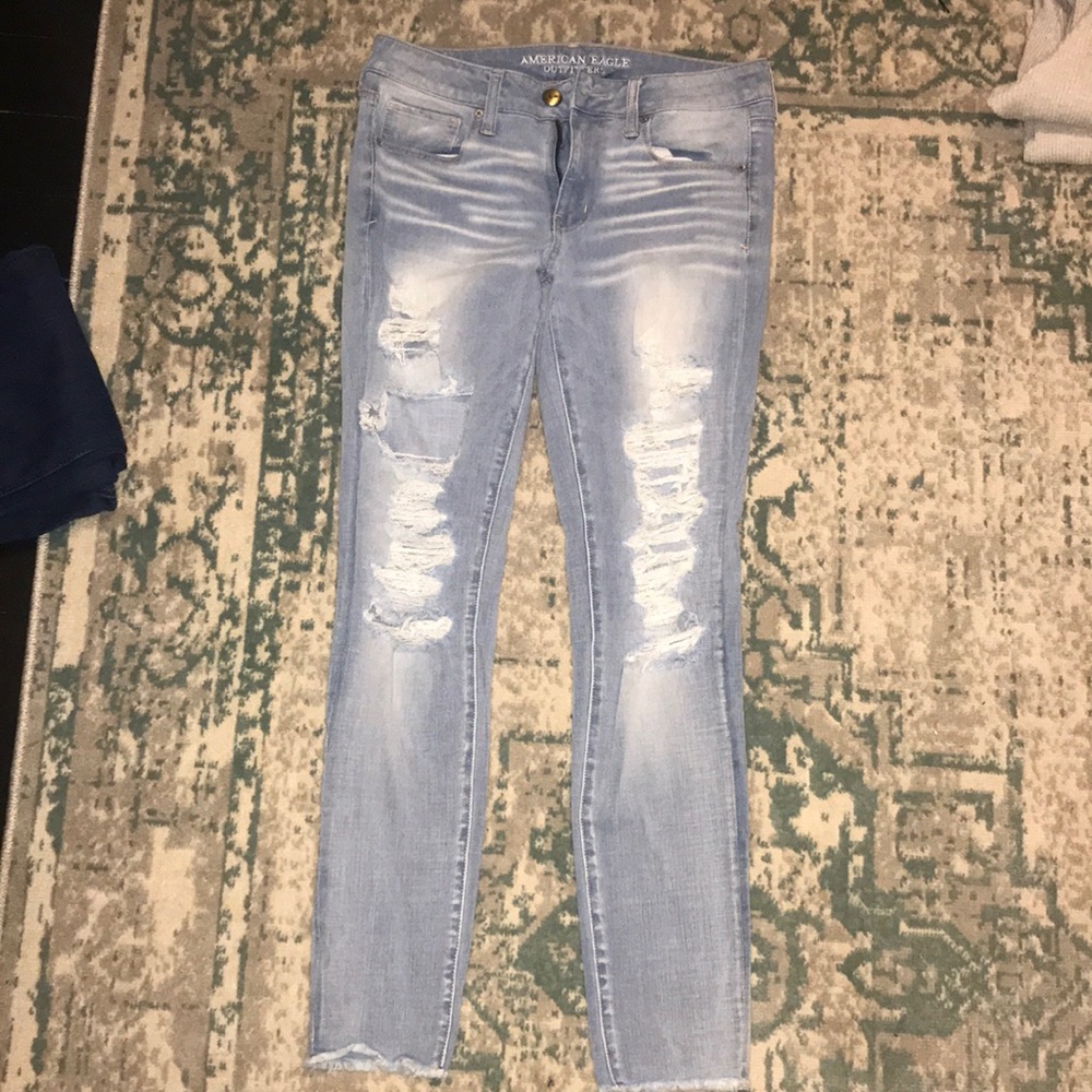 American eagle super stretch jeans